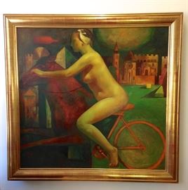 Chen Qiang Oil on Canvas Painting