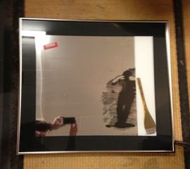 Shigeru Taniguchi 1978 Silk Screen on Mirror Limited Edition 2/40 Tokyo Japan