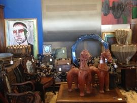 Indo Asian Terra Cotta Horses