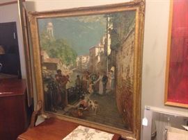 Neo Classical Oil Painting/As Is