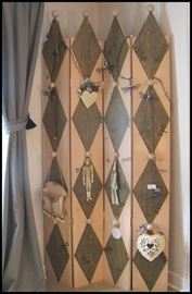 Beautifully handcrafted room divider 6 foot tall by 37 inches wide