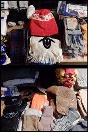  Gloves hats, scarves, belts, socks, etc.