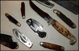 Knife collection including a Case XX