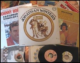 Record collection - LPs and 45's from 1960-80's