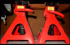 Tools- two car jack stands