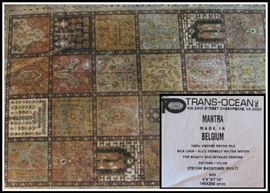 Trans-Ocean Inc. Mantra Made in Belgium 4' 9" x 7' 10" area rug