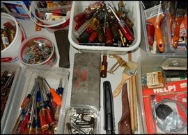  Tools - screwdrivers, painting supplies and more