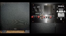 Velodyne powered sub woofer stereo speaker