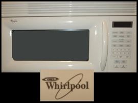  Whirlpool microwave