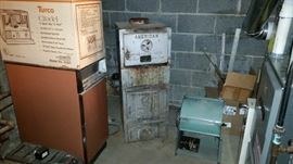 Vintage Detroit cremation equipment
