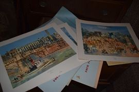 Jean Dufy's Paris Scenes art prints
