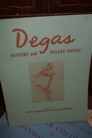 Degas Dancers and Ballet Scenes prints