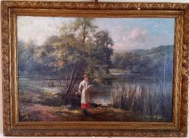 W.J. Boyes 1888 oil painting.