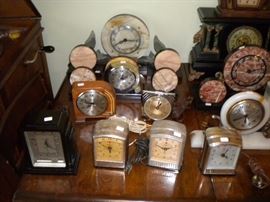 1940's and 50's electric clocks