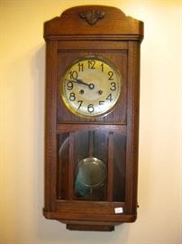 1930's wall clock.