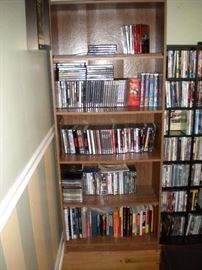 DVD's and CD's.