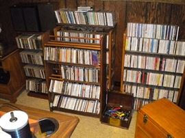 100's of CD's