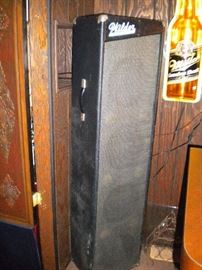 Speaker and Miller neon sign