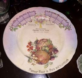 1924 Pioneer Flour Mills Calendar Plate