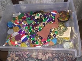 Lots of early San Antonio King Antonio Coins.