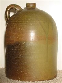 Meyer Huge 5 Gallon Jug.  Lots of other Meyer Pottery also.  Small jugs.  Dog Bowl others.
