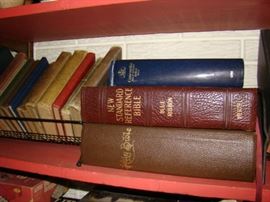 Books, Bibles, ephemera