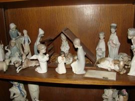 Lladro nativity, plus more