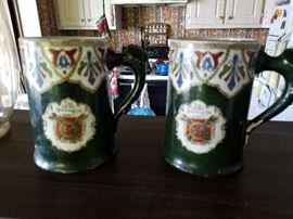 Liesy brewery mugs & pitcher