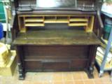 Organ converted to a desk--very unusual, ready for the shop or home.