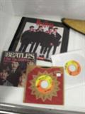One Beatle record and calendar and 2 Sun records