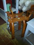 Pair matching high camel stools