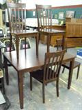 Clean kitchenette--Table and four chairs