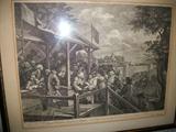 THE POLLING  PLATE III
BY WILLIAM HOGARTH  DATED 1758