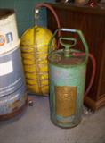 UNION 76 , OXYGEN BOMBER TANK, FIRE EXT.