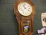 NICE WORKING SCHOOL HOUSE WITH SIMPLE CALANDAR CLOCK