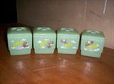 Unusual plastic baby dresser set