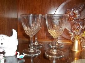 crystal stemware