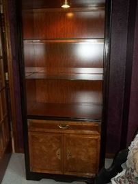 lighted bookcase or display cabinet...section #2..32 inches wide