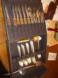 silver plate flatware