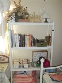 books and home decor