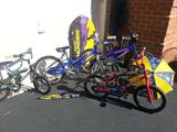 The Grandkids Bikes