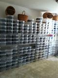 room full of designer shoes, mostly size 7