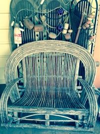 Bent Willow Love Seat