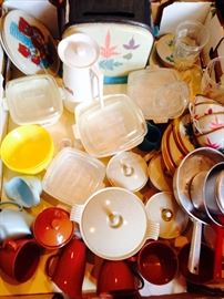 vintage child's dishes