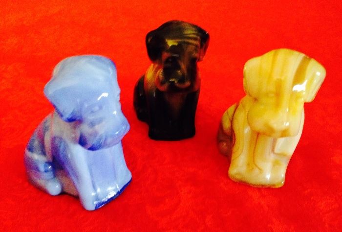 slag glass Boyd dogs, awesome