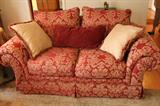 Broyhill love seat with pillows