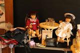 2 Samatha dolls with boxes. Also have several outfits, wicker table with two chairs, brass bed with bedding, dresser with wash pitcher and bowl, wizard of oz book. Lemonade pitcher and cups and bowls, silverware. Retired Pleasant Co.