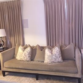 Morgan Harrison Home extra deep sofa 87" long x 39" deep