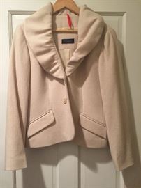 Piazza Sempione Cream Winter Jacket - worn once