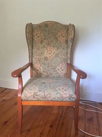Large upholstered chair